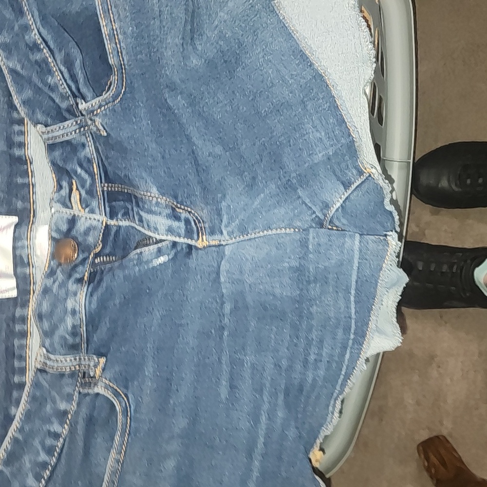FIRM PRICE No Boundaries Women's Denim Jeans with Brass Button